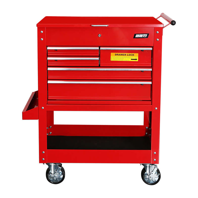 Avex Professional Tools - 6 Drawer Tool Trolley with Piano lid - AT-01-035