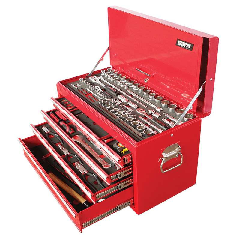 Avex Professional Tools - 182 Piece Metric 6 Drawer Top Chest Toolkit - AT-07-006