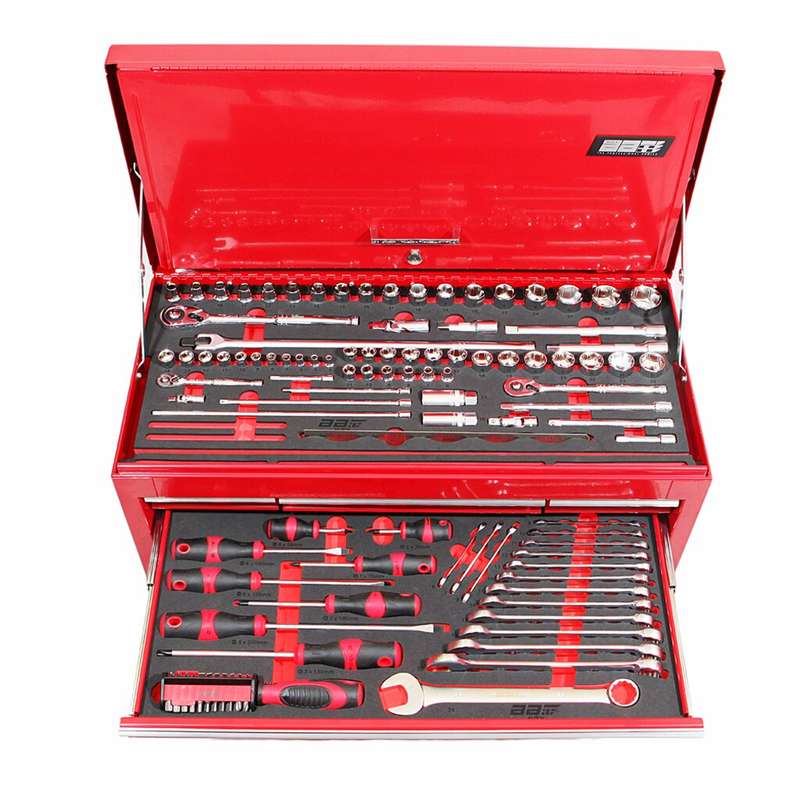 Avex Professional Tools - 182 Piece Metric 6 Drawer Top Chest Toolkit - AT-07-006