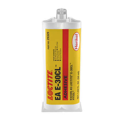 LOCTITE -  HYSOL EPOXY STRCUTURAL ADHESIVE  GLASS BONDER 50ML     L E-30CL