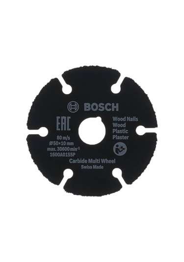 BOSCH PROFESSIONAL - Cutting disc Carbide Wheel Multi Material, 50 mm - 1600A01S5X