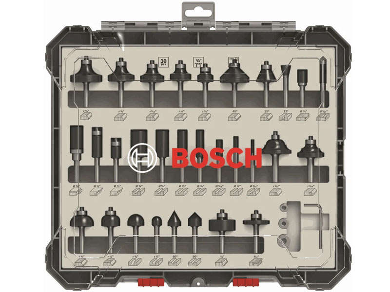 BOSCH PROFESSIONAL - Maximum Starter 1/4" mixed set, 30 pc - 2607017476