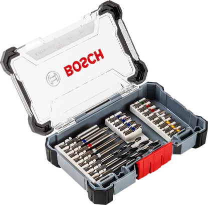 BOSCH PROFESSIONAL - Metal Drill & bit set, 3x drill bits, 16x screw driver bits, 1x bit holder, ...