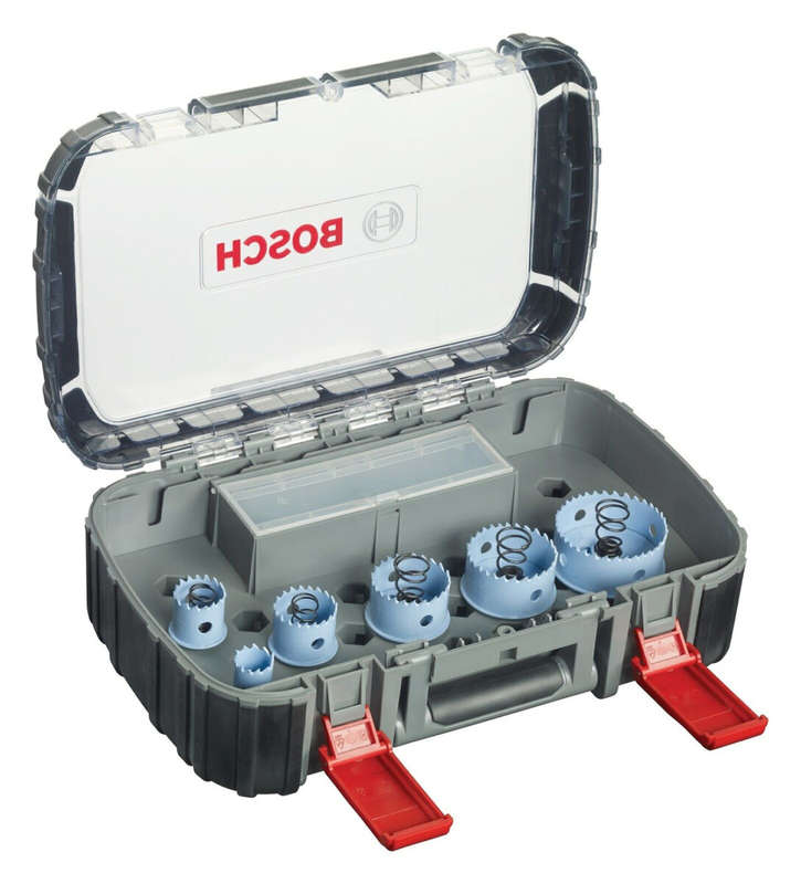 BOSCH EXPERT - Sheet Metal hole saw 22/29/35/44/51/64 mm, 20 mm, 1 adapter, 2 bits - 2608580881