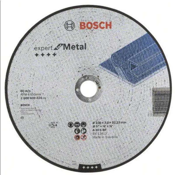 BOSCH PROFESSIONAL - Straight cutting Expert Metal A 30 S BF, 230, 3,0 (25 PACK) - 2608600324