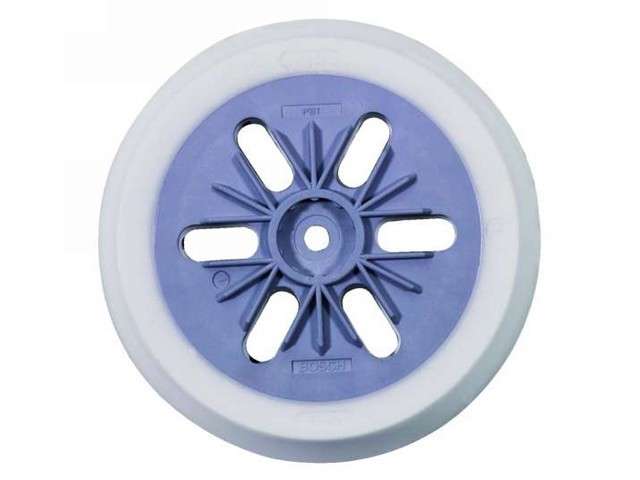 BOSCH PROFESSIONAL - Sanding pad Medium Hard for random orbital sanders, 150 mm - 2608601185
