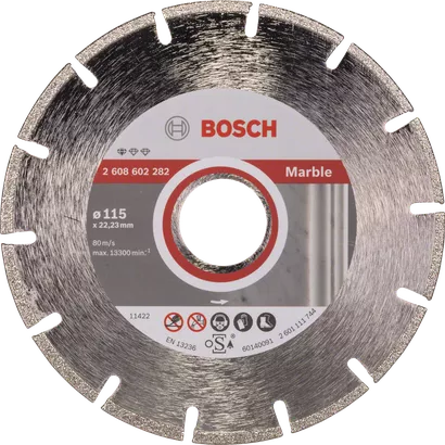 BOSCH PROFESSIONAL - Standard for Marble 115 x 22,23 x 2,2 x 3 segmented - 2608602282