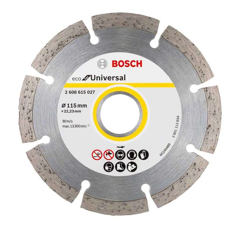 BOSCH PROFESSIONAL - ECO for Universal 115 x 22,25 - Segmented (10 PACK) - 2608615027