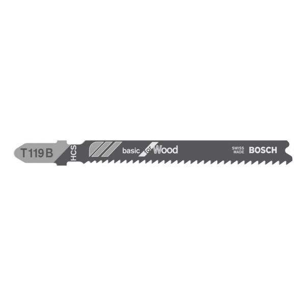 BOSCH PROFESSIONAL - HCS T 119 B Basic for Wood, (30 PACK) - 2608630878