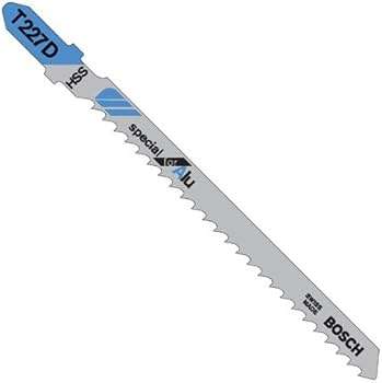 BOSCH PROFESSIONAL - HSS T 227 D Special for Aluminum, (esp. for curve cuts) (50 PACK) - 2608631030