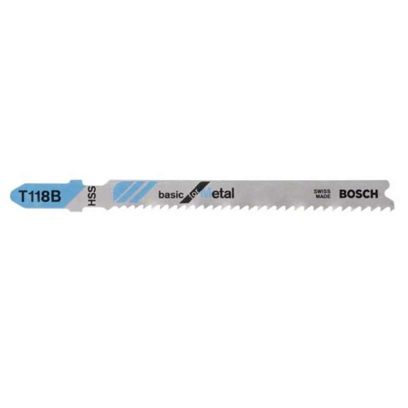 BOSCH PROFESSIONAL - HSS T 118 B Basic for Metal, (medium-thick sheet metal) (30 PACK) - 2608631673