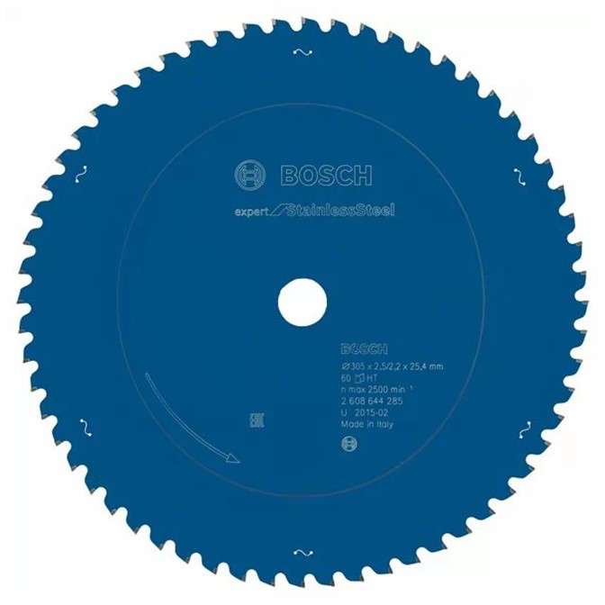 BOSCH PROFESSIONAL - Expert for Stainless Steel 305 x 25,4 x 2,5 mm, 60 - 2608644285