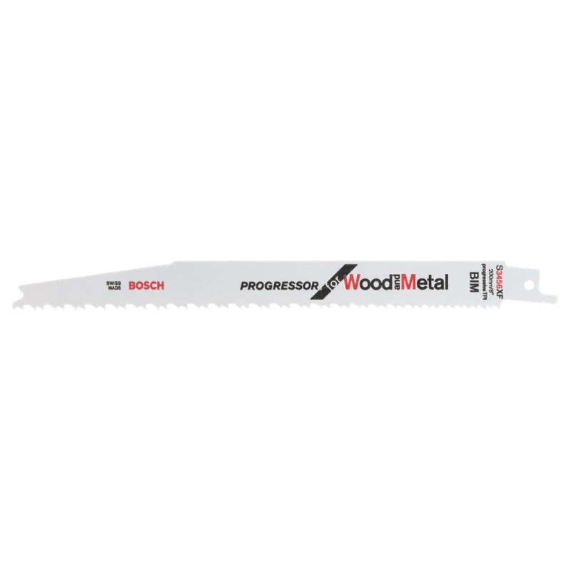 BOSCH PROFESSIONAL - BIM S 3456 XF wood, chipboard, fibre, epoxy, plastic, 200x19x1.25, (10 PACK)...