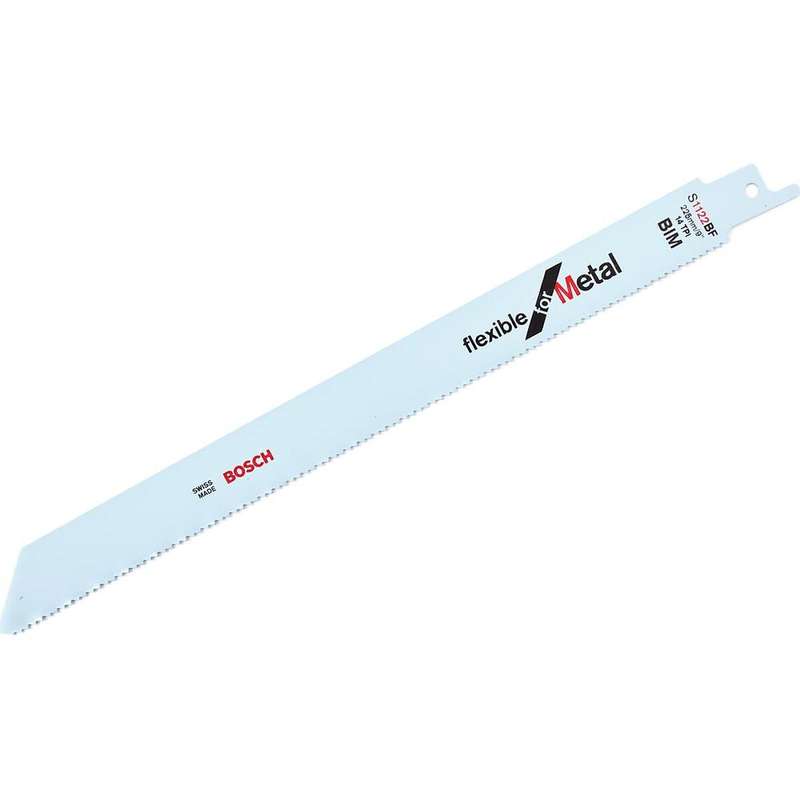 BOSCH PROFESSIONAL - BIM S 1222 VF Flexible for Wood and Metal, 300x19x0.9, (10 PACK) - 2608656043
