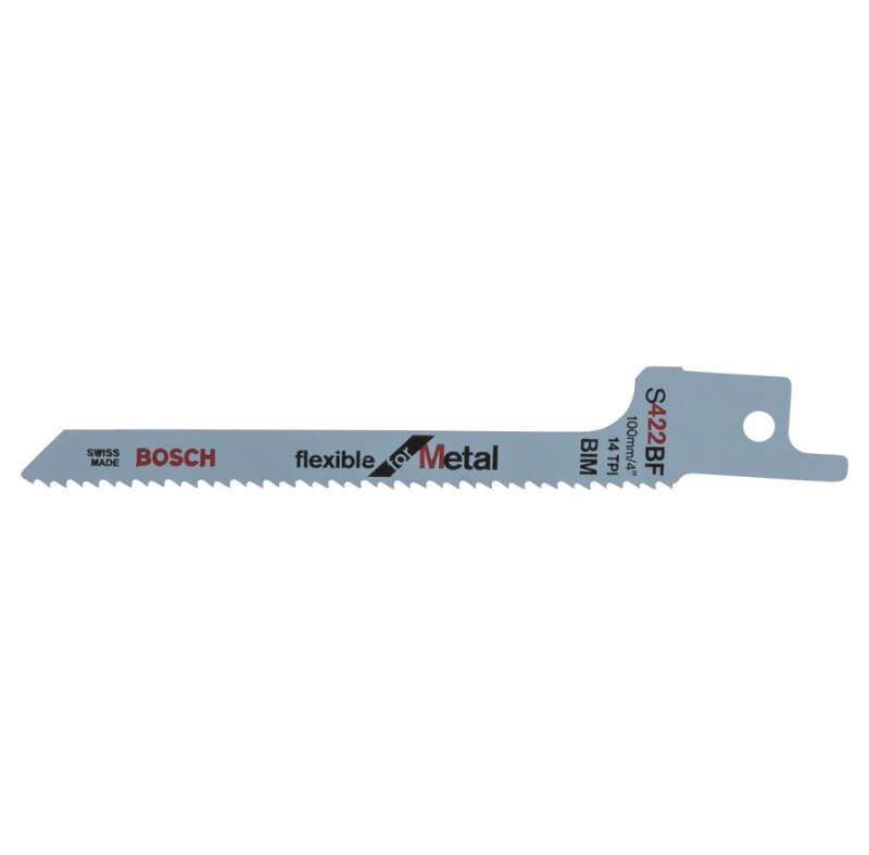 BOSCH PROFESSIONAL - BIM S 422 BF Flexible for Metal, 100x16x0.9, (10 PACK) - 2608656268