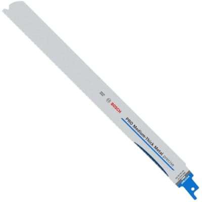 BOSCH PROFESSIONAL - PRO S1237BEF Medium-Thick Metal precise Blade, 1.1x25x 300mm, (25 PACK) - 26...