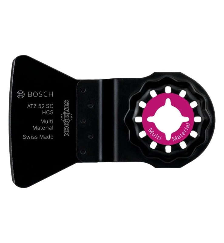 BOSCH PROFESSIONAL - HCS Rigid scraper ATZ 52 SC, rigid 26 x 52 mm (4 PACK) - 2608661646