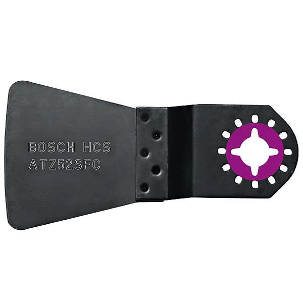 BOSCH PROFESSIONAL - HCS Flexible scraper ATZ 52 SFC, flexible 38 x 52 mm (4 PACK) - 2608661647