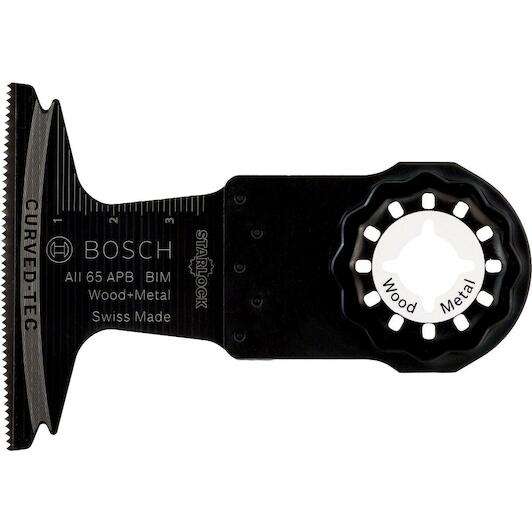 BOSCH PROFESSIONAL - PRO AII 65 APIB Plunge Cut Blade,Wood & Metal 65 x 40 mm, 5 pcs - 2608669079