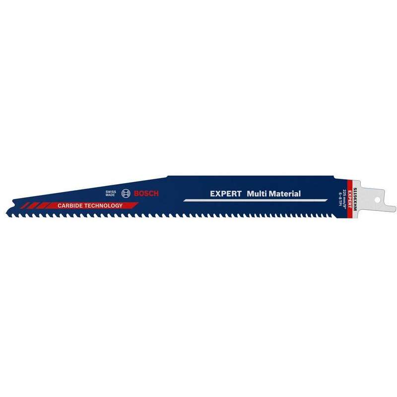 BOSCH EXPERT - S 1156 XHM Carbide Progressor for Wood and Metal, 225x25x1.25 - 2608900391