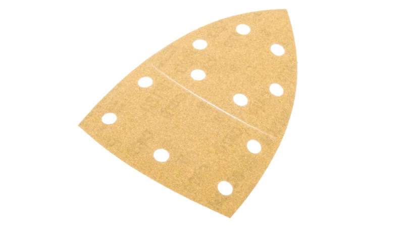 BOSCH EXPERT - Delta Paper 102 x 93mm, 80G, 11 hole, Hook&Loop (50 PACK) - 2608900887