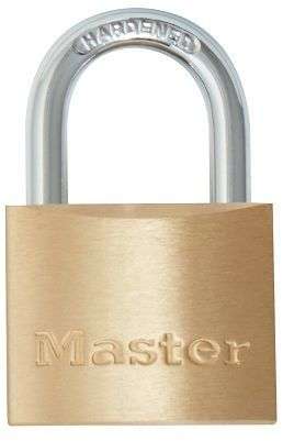 MASTERLOCK - ECONOMY BRASS LOCK 40MM 4XKA-MA200033