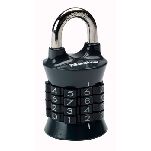 MASTERLOCK - COMBINATION ZINC 37MM - VERTICAL TOWER-MA207335
