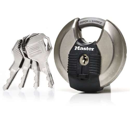 MASTERLOCK - EXCELL 70MM ST STEEL DISC OCTAGONAL - KEY-MA450020