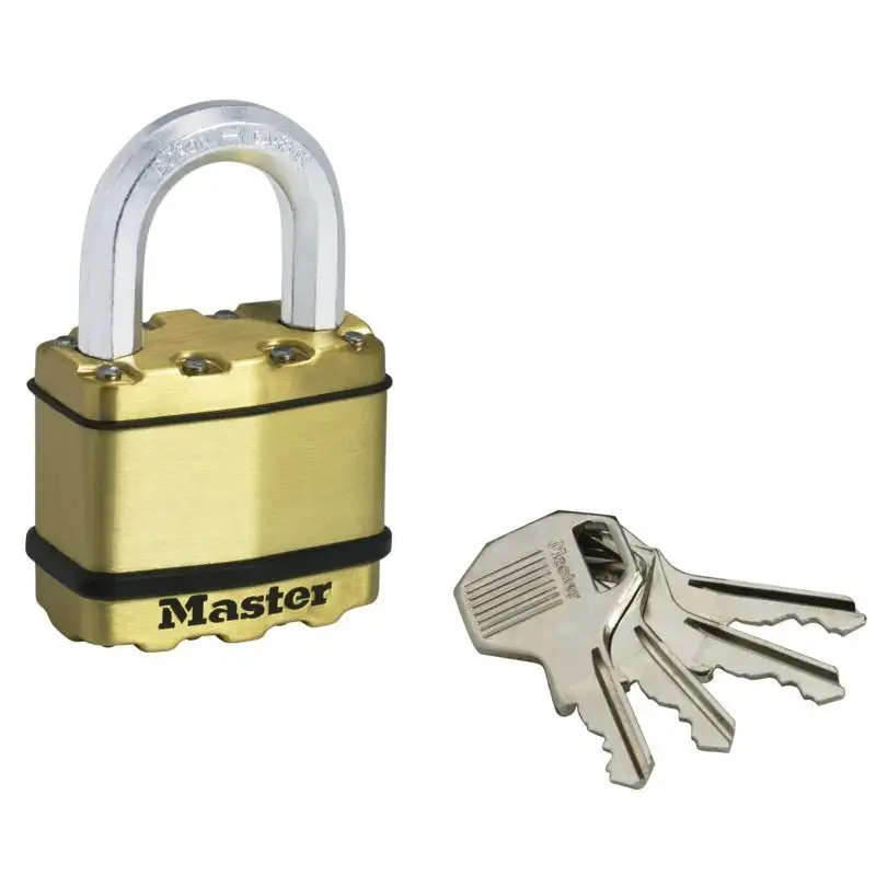 MASTERLOCK - EXCELL 50MM LAM BRASS OCT-MA455003