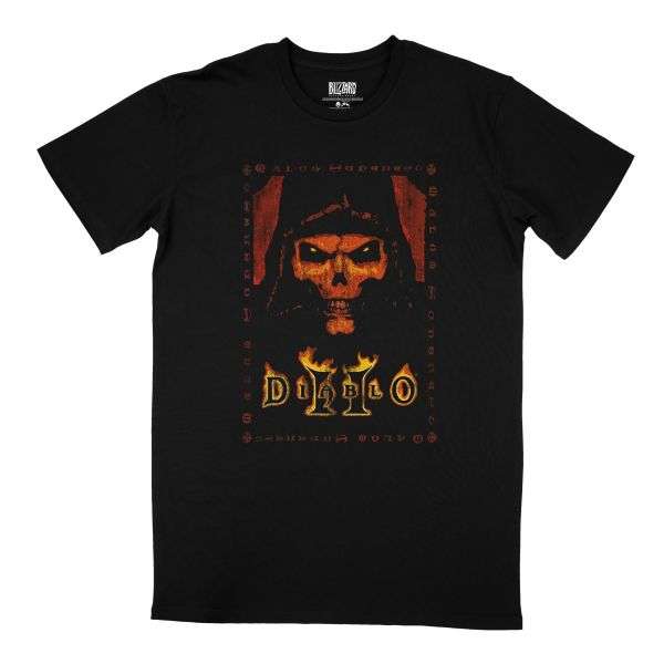 Diablo 2 Box Art Mens Tee Black