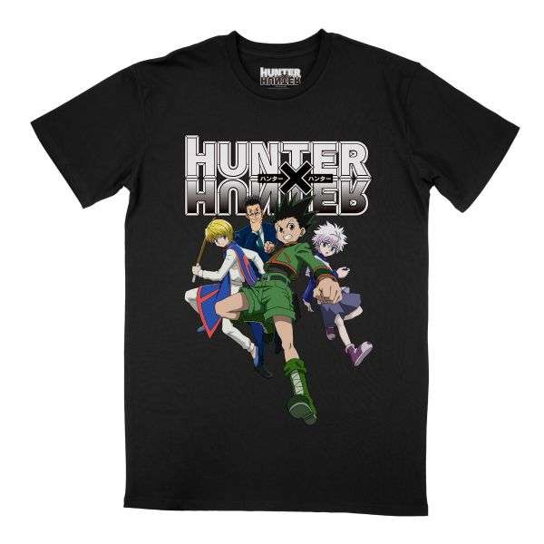 Hunter X Hunter Team Character Tee Black