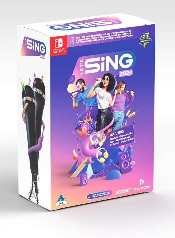 Lets Sing 2024 + 2 Mics