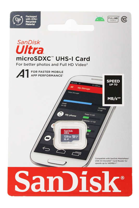 Sandisk Micro SDXC Ultra 256GB