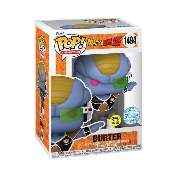 Funko POP Dragon Ball Z S10 Burter Glow Special Edition