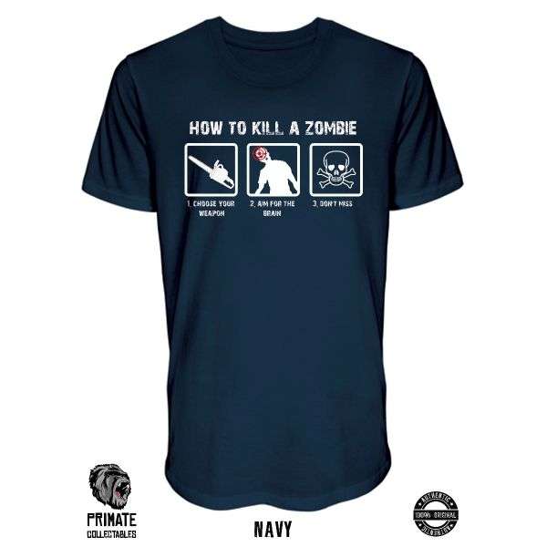 How To Kill a Zombie Mens Tee