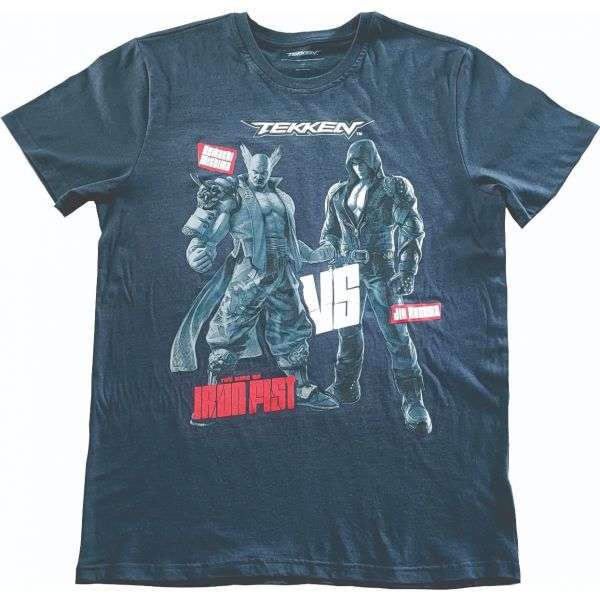 Tekken Poster Tee Charcoal