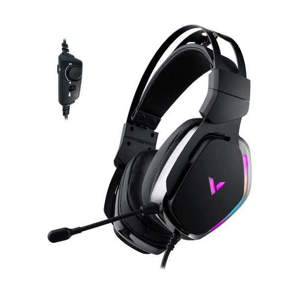 Rapoo VH710 Virtual 7 1 Wired Gaming Headset RGB Lighting