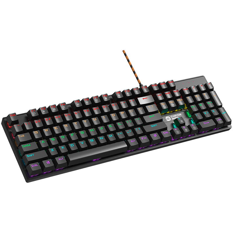 Canyon Deimos GK4 Rainbow US Keyboard