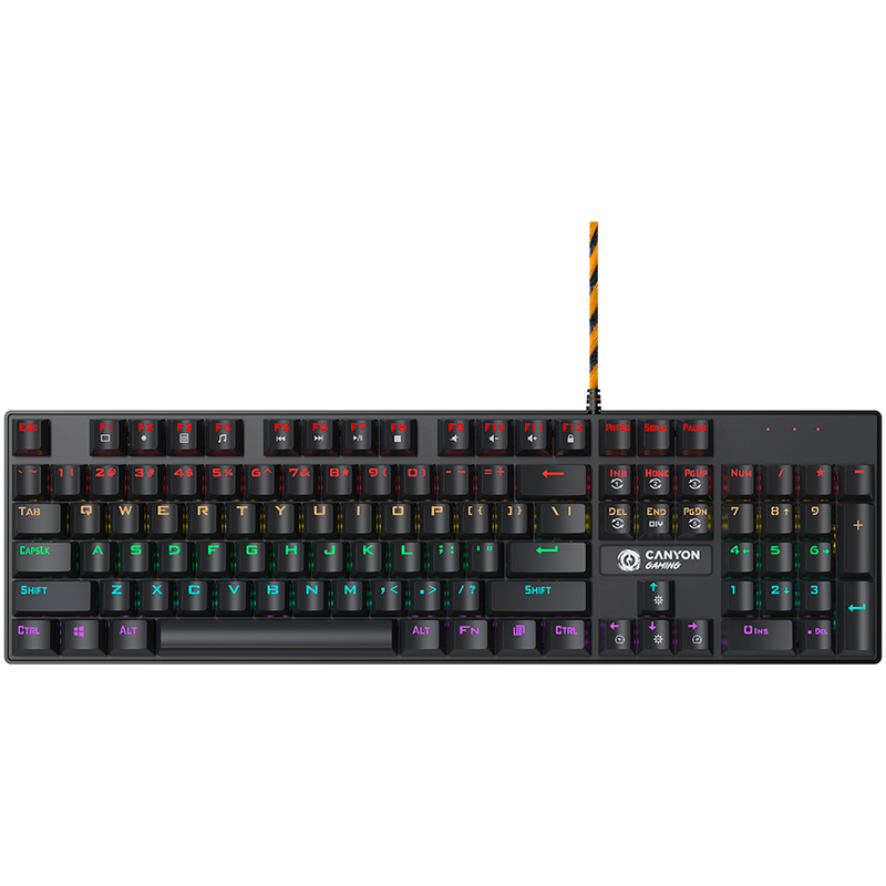 Canyon Deimos GK4 Rainbow US Keyboard
