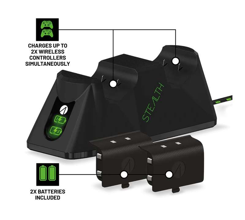 Stealth Twin Battery + Dock (XBS)