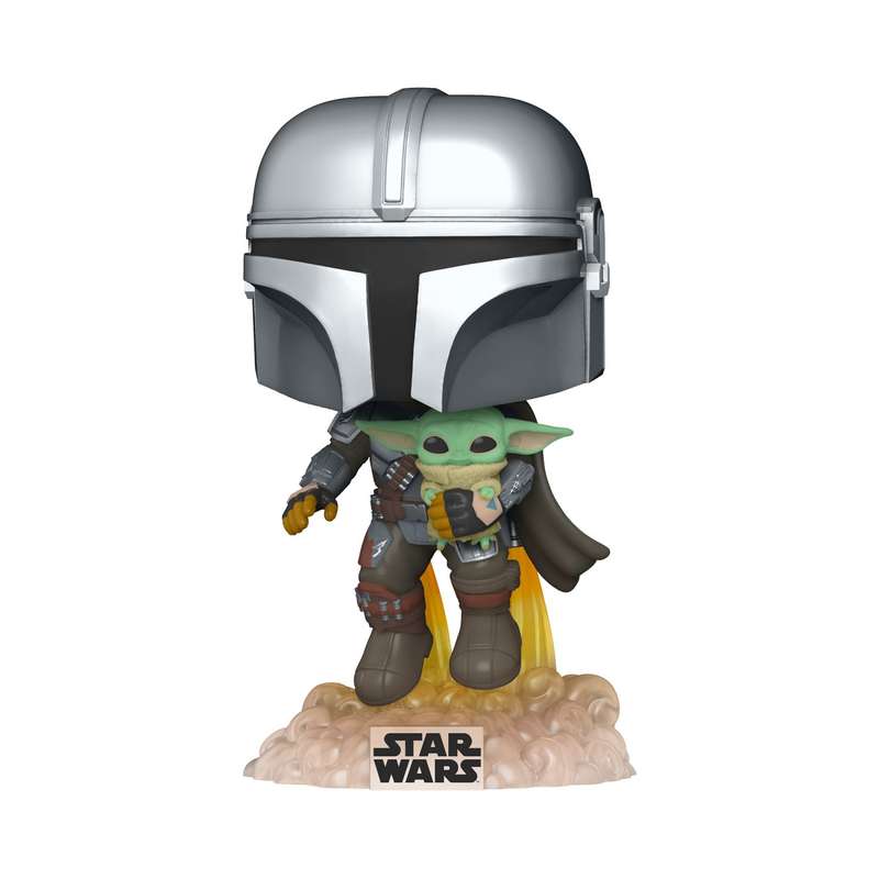 Funko POP Star Wars Mandalorian Mandalorian with Child