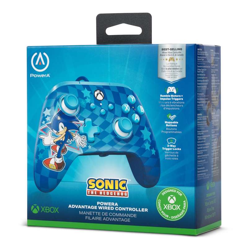 PowerA Advantage Wired Controller Sonic Style (XBS)