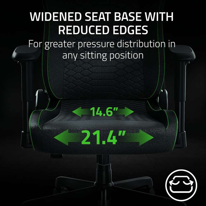 Razer Iskur V2 X Gaming Chair Black Fabric