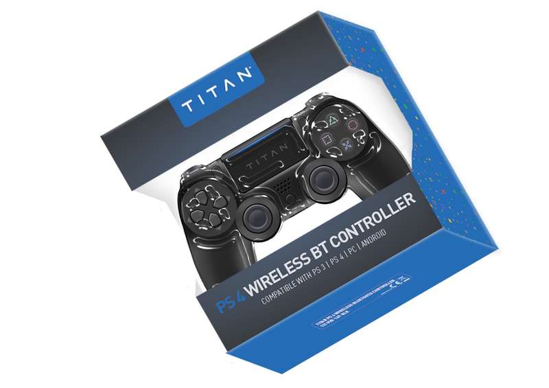 Titan Wireless Bluetooth Gaming Controller Black (Multi)