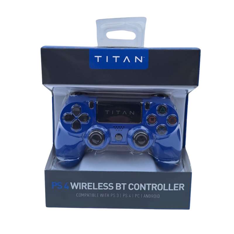 Titan Wireless Bluetooth Gaming Controller Blue (Multi)