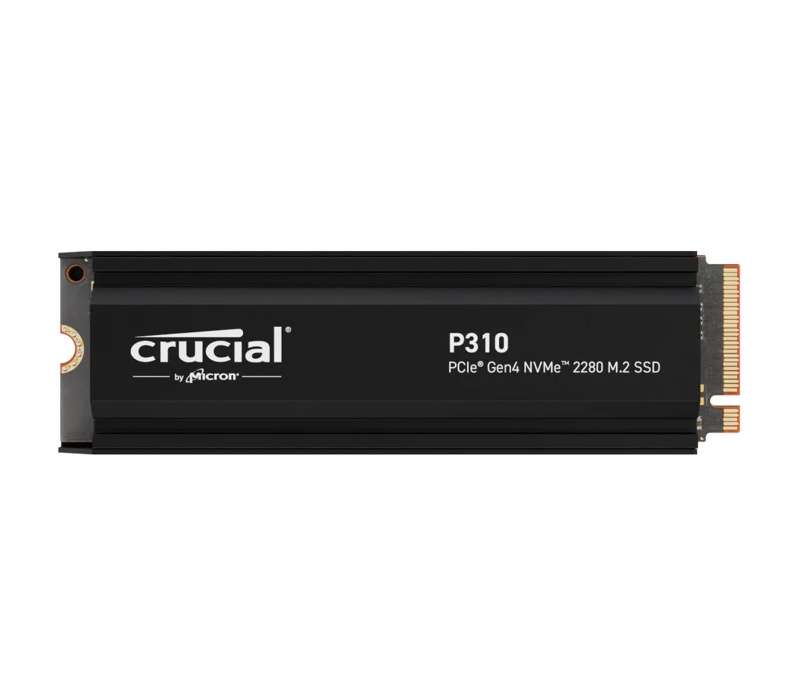 Crucial P310 1TB PCIe Gen4 NVMe M2 SSD + Heatsink