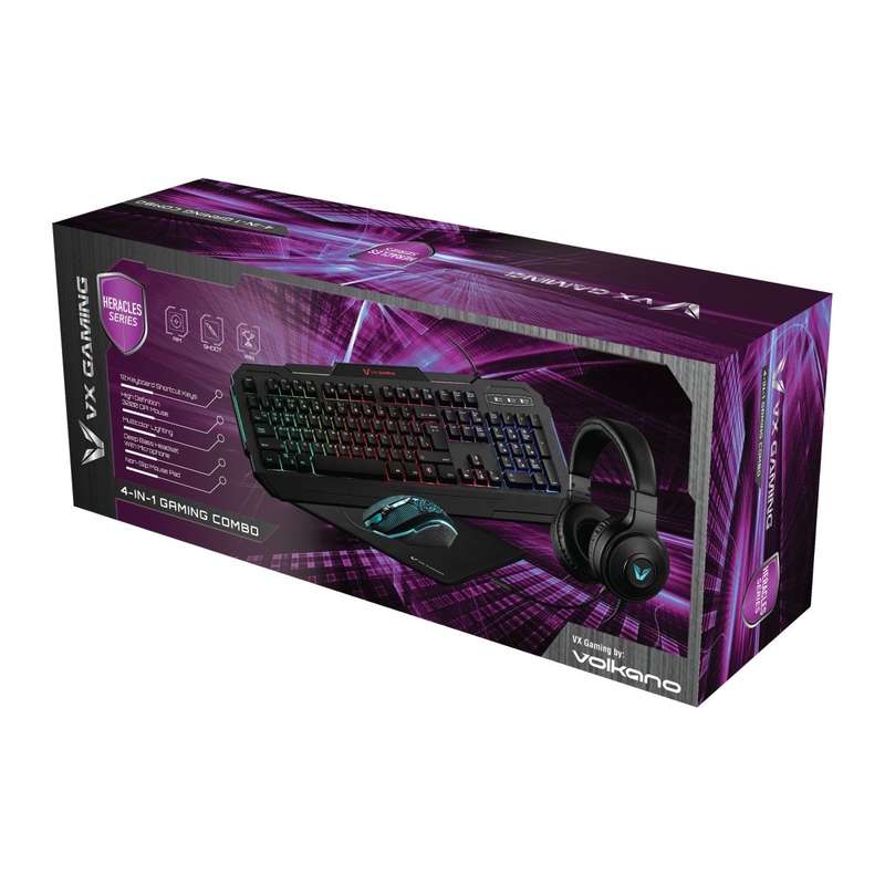 Volkano VX Gaming Heracles Series 4in1 Combo