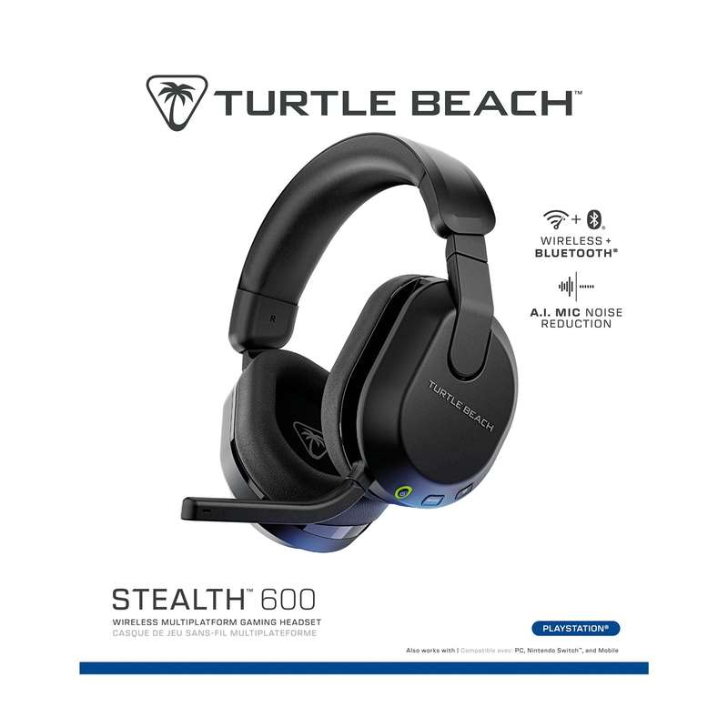 Turtle Beach Stealth 600 Gen 3 Black Wireless Headset PS