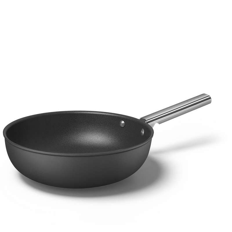 SMEG Non-stick Wok - CKFW3001BLM