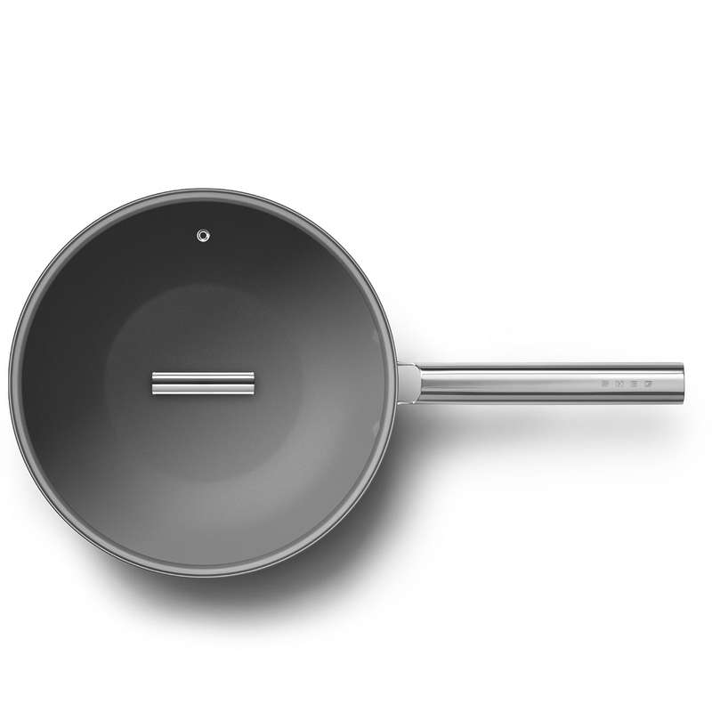 SMEG Non-stick Wok - CKFW3001BLM